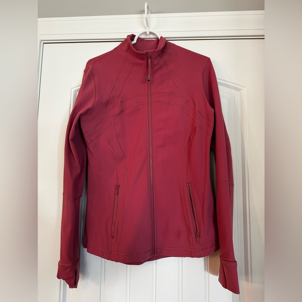 lululemon athletica Women's Zip-Up Jacket in Deep Rose
